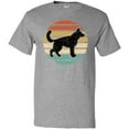 thumbnail image 3 of Inktastic German Shepherd Silhouette Vintage Retro T-Shirt, 3 of 5