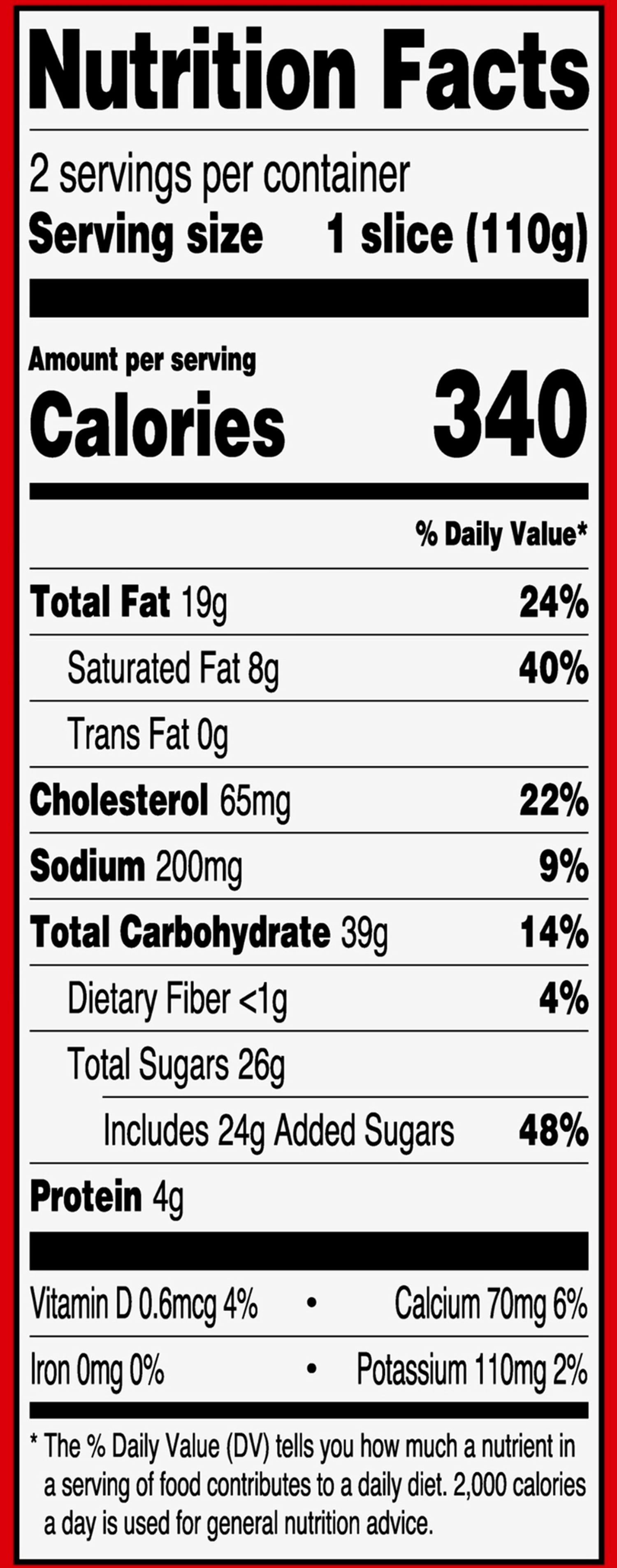 Great Value Strawberry Shortcake Dessert Bar, Frozen Layered Cake Dessert, 7.7 oz