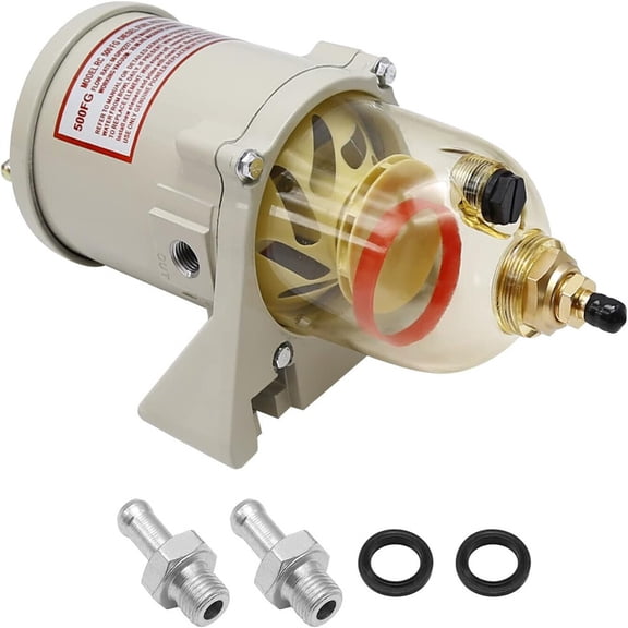 500FG Diesel Water Separator Fuel Filter For Marine Boat 2, 10, and 30 micron