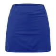 thumbnail image 5 of GigrtiJin 2-13 Years Toddler Girls Skort Solid Color Solid Color High Waist Running Skirt Casual Sport Skirt for Children, 5 of 6