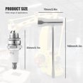 thumbnail image 6 of Eummy Chain Saw Wrench Replacement Metal Spark Stopper for Husqvarna 503235111 577484001 Partner 350 351 Stil Saw Chain Saw Wrench Tool for Chainsaws Lawn Mowers Blowers, 6 of 10