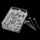 thumbnail image 1 of Pines Decorativos Hugo Cabeza de Rhinestone Cabeza de Perla Pin de Diamante Pernos de la cabeza, 1 of 9