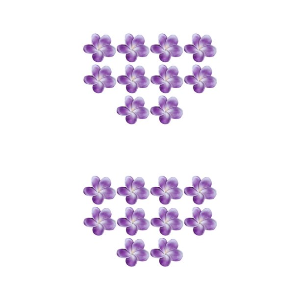 Inteprter 10x Flores Artificiales para Decoración Opciones de Aplicación Amplias y Versátiles Bajo Mantenimiento Morado Oscuro morado oscuro 2Conjunto