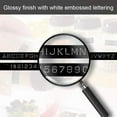 thumbnail image 6 of GREENCYCLE 2PK Compatible for Dymo 3D Plastic Embossing Labels 520109 White on Black Label Tape 9mm 3/8'' x 3m 9.8' Use in Organizer Xpress Pro 12966, Office Mate II 1540, Motex E101 Label Maker, 6 of 8