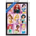 thumbnail image 3 of Disney Princess - Grid Wall Poster, 14.725" x 22.375", Framed, 3 of 3