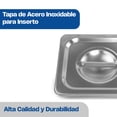 thumbnail image 2 of Tapa para Inserto de Acero Inoxidable, Tamaño Sexto, TASE-COM Caledonia TASE-COM, 2 of 6