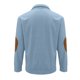thumbnail image 4 of Blusa y camisa de cuello alto de manga larga para hombre, moda informal, color sólido, deportiva, cuello alto, botones, manga larga, sudadera, blusa, abrigo de poliéster para hombre, 4 of 4