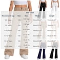 thumbnail image 3 of Spazoro Girls Flare Pants with Button Closure, High Rise Solid Color Elastic Waist Flared Leg Stretchy School Casual Bottoms White Size 15-16, 3 of 5