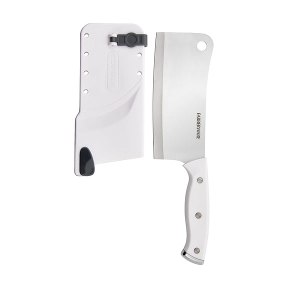 Farberware Edgekeeper 6" Cleaver Knife - Triple Riveted Stainless Steel