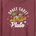 thumbnail image 3 of Mickey & Friends - Space Cadet Pluto - Women's Lightweight French Terry Long Sleeve Shirt, 3 of 5