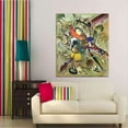 thumbnail image 3 of Wassily Kandinsky Wall Art Painting with Points Gallery Wrapped Canvas Art For Bedroom Livingroom Decoration Print Ready to Hang, 3 of 6