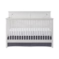 thumbnail image 5 of Oxford Baby Montauk 4-in-1 Convertible Crib, Barn White, GREENGUARD Gold Certified, Wooden Crib, 5 of 9