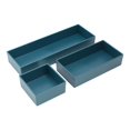 thumbnail image 3 of Tru Red TR55299 Plastic Drawer Organizer, Teal, 3 of 3
