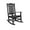 Black, variant on Devoko Outdoor Rocking Chair Presidential Rocker HDPE, Stainless steel All-weather Chair (One Chair Only), White