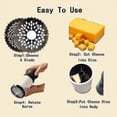 thumbnail image 4 of Stainless Steel Cheese Grater for Butter, Cornbread, and Spreading Tasks, 4 of 5