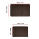 thumbnail image 2 of 1pc Minimalist Black Soft Slow Rebound Memory Foam, Water Absorbent And Anti-slip Bath Mat, Bathroom Mat, 2 of 3