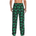 thumbnail image 7 of Salouo Cartoon Kawaii Frogs Print Pajama Pants for Men, Lounge Pants Elastic Waistband Casual Men's sleepwear Loungewear Sleep Pajama Pant -Large, 7 of 7