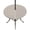 Khaki, variant on Round Outdoor Tablecloth with Umbrella Hole and Zipper, Blue Moroccon Tablecloth with Elastic Waterproof, Middle Century Minimalist Rustic Geometric Patio Table Covers for 55" - 60" Pool Tables