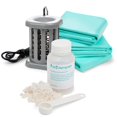 thumbnail image 1 of Spa para pies BioEnergizer Pro | Máquina de lavabo para pies para músculos calambres, pies doloridos, estimula el flujo sanguíneo e hidrata la piel | Viene con sal marina y 30 revestimientos para lava, 1 of 5