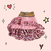 Lol Surprise doll OMG Bartz 1989 Rocker Safari Leopard Skirt Pink Gold Outfit