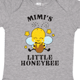 thumbnail image 4 of Inktastic Cute Bee Mimi's Little Honeybee with Stars Boys or Girls Baby Bodysuit, 4 of 5