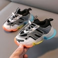 thumbnail image 5 of Odeerbi Girls Sneakers Toddler Infant Kids Baby Girls Boys LED Light Shoes 2024 Casual Shoes Sports Shoes, 5 of 5