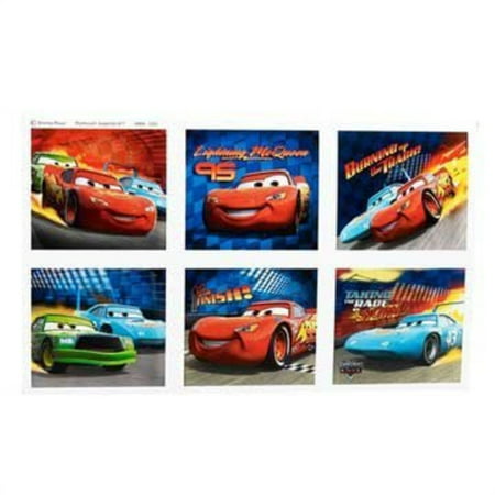 UPC 726528256100 product image for world of cars stickers 4 sheets | upcitemdb.com