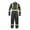 Dark Grey, variant on Flame Resistant FR High Visibility Hi Vis Coverall - 88% C/12% N (X-Large, Black)
