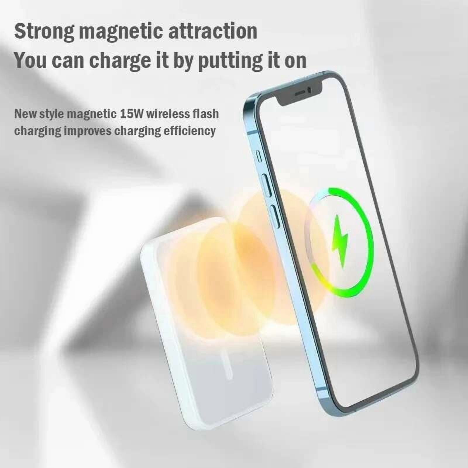For Magsafe Power Bank 10000mAh Portable Auxiliary Spare External Magnetic Battery Pack Wireless Charger For Iphone 13 14 15 16