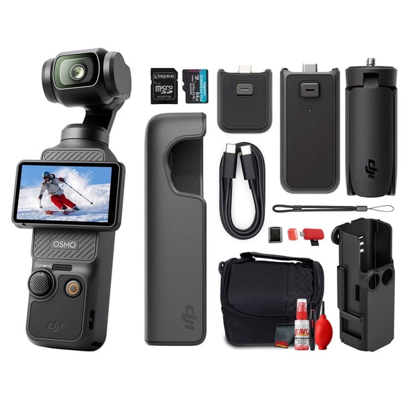DJI Osmo Pocket 3 3-Axis Stabilized Camera Capture More Combo Bundle