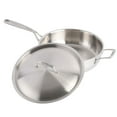 thumbnail image 2 of Babish Tri-Ply Saute Pan with Lid, Suitable for Induction and 500F Heat, 5-Quart, 2 of 5
