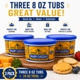 thumbnail image 5 of Pine River Sharp Cheddar Cheese Spread 8 oz (3 pack) Shelf Stable Wisconsin Cheese, 5 of 7