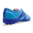 thumbnail image 4 of Manriquez Botines de fútbol piel niño tachones turf césped artificial azul, 4 of 5
