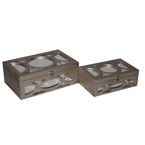 Cheungs 2 Piece Wooden Box Set