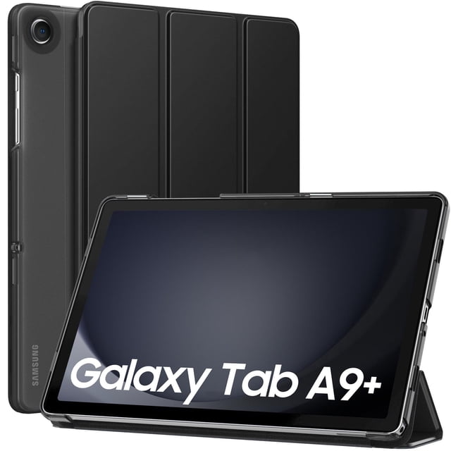 Funda MoKo para Galaxy Tab A9 Plus de 11 pulgadas 2023 con soporte negro
