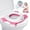 Pink, variant on Orzbow Portable Potty Training Toilet for Kids with Storage Bag - Foldable Travel Potty Chair, Toddler Potty Seat for Indoor and Outdoor, Easy to Clean, Includes Free 40pcs Travel Bags(Gray)