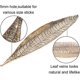 thumbnail image 3 of Quemador de incienso BRILLAR forma de barco de hoja de metal 11 pulgadas dorado, 3 of 5