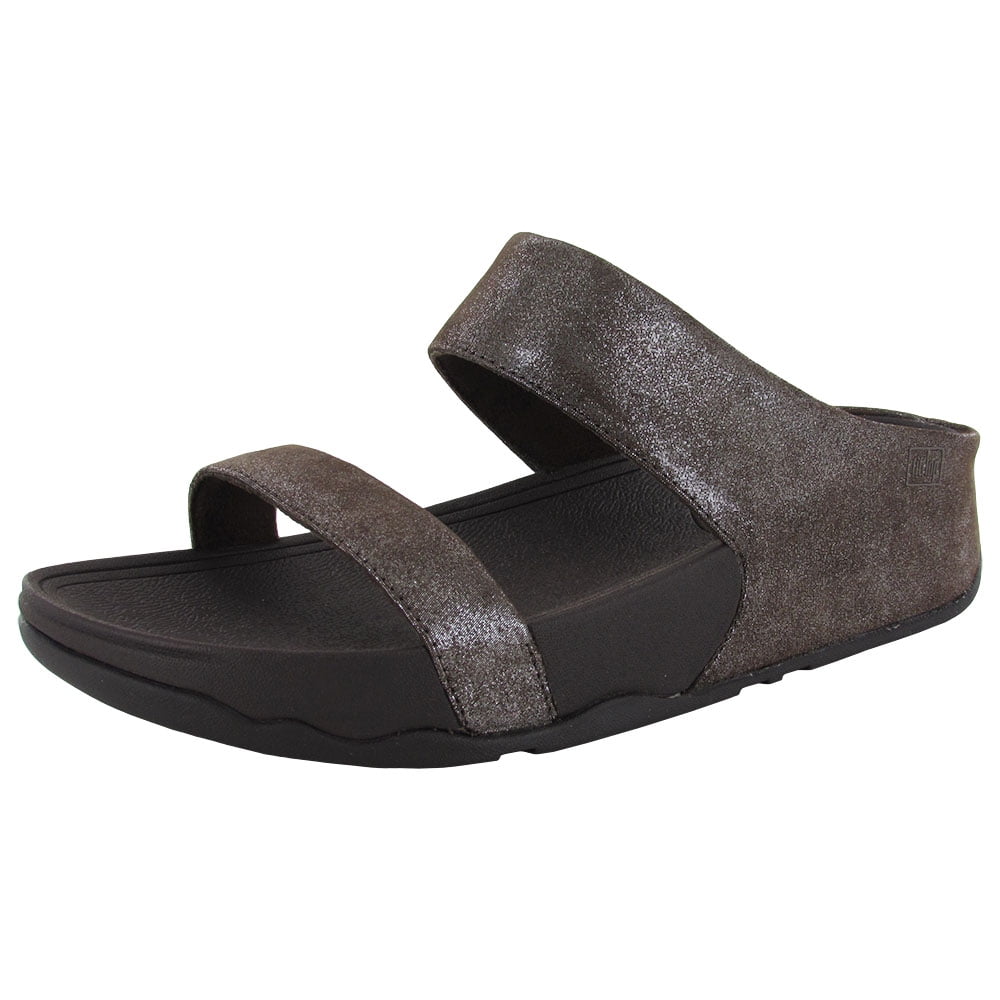 fitflop lulu shimmersuede slide