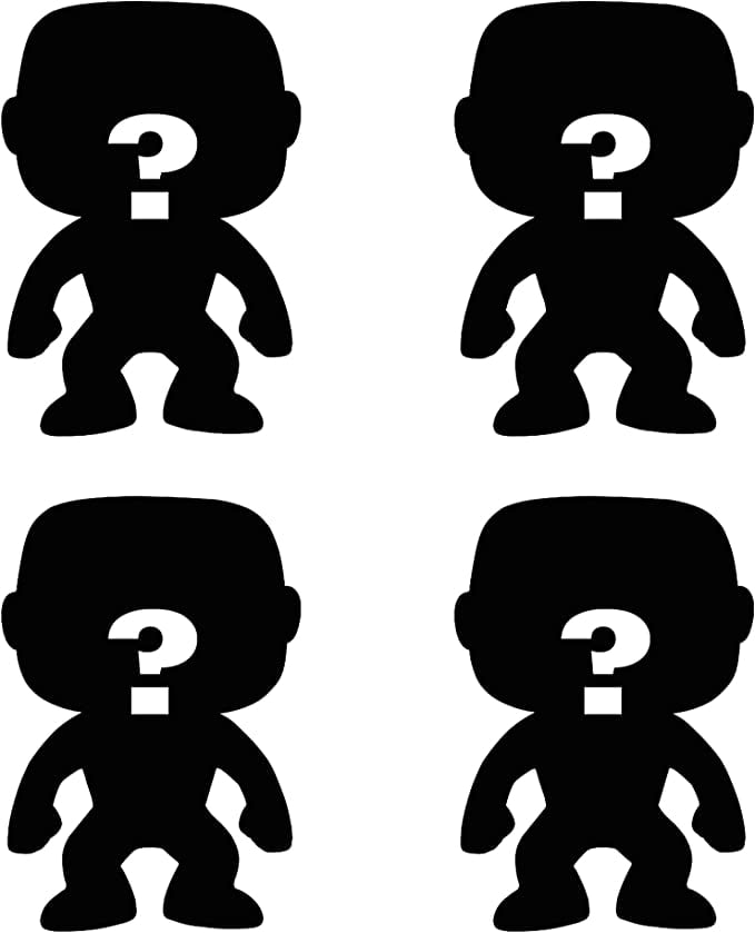 Funko POP! Surprise Mystery Bundle- 4 Individually Packaged Figures