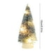 thumbnail image 3 of Mini árbol de Navidad con luces LED | Decoración de escritorio plateada con nieve | Decoración navideña de 15 cm para el hogar, la oficina y para celebraciones, 3 of 5