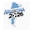 Light Blue, variant on 2026 Fan Sticker Decal Removable PVC Waterproof For Car Motorcycle Laptop Luggage Bottle 1 Pack