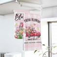 thumbnail image 2 of JOOCAR Kitchen Towels, Pink Striped Tulips Blooming Red Truck Fresh Flowers Butterflies Mother's Day 16x27.5 Inches Kitchen Towels for Kitchen Decor Housewarming Gift Towels Set of 2, 2 of 5