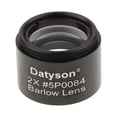 thumbnail image 2 of '' 2X Lens .6 * 0.6 Rosca para Telescopios Ocular Óptico de Cristal, 2 of 7