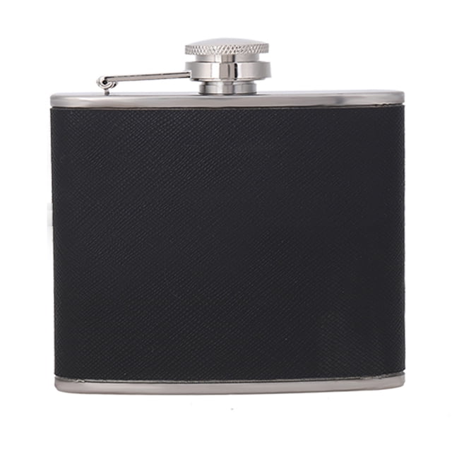 Leylor Flacon d'alcool - Flacon de Whisky à vin Portable en Acier Inoxydable (5oz/150mL)