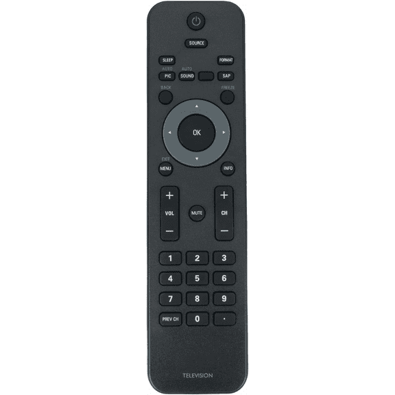 New Replacement Remote for Philips TV 22PFL3504D/F7 32PFL3514D/F7 47PFL7603D27