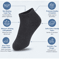 thumbnail image 4 of Diabetic Ankle Socks for Men Women Non Binding Loose Fit Breathable Socks for Neuropathy Edema Foot Health Daily Wear 5 Pairs, 4 of 7