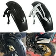 thumbnail image 3 of Guardoinrt Waterproof Front Rear Fender Durable Splashing Guard Protector Universal Fit Mud Splashing Guards silver, 3 of 6
