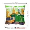 thumbnail image 4 of Garbage Truck Party Backdrop Garbage Recycle BinBackground Balloons Garbage Can Studio Props Banner City Buildings Boys Kids Children Happy Birthday Party Supplies, 4 of 7