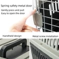 thumbnail image 4 of Jaula grande para perros y gatos, para coche, para envíos de mascotas, jaula para gatos pequeños y medianos, caja de aire portátil para envíos de salida, 4 of 5