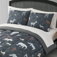 thumbnail image 7 of Kids Safari Bed in a Bag 7 Piece Comforter, Sham & Sheet Set Full, 7 of 7
